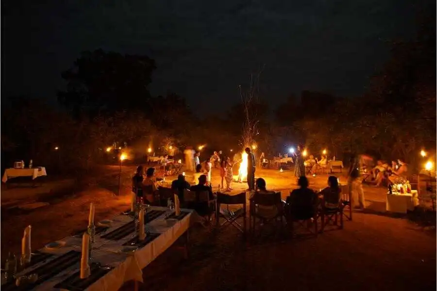 experiencing campfire at big game camps at yala sri lanka experiential journey