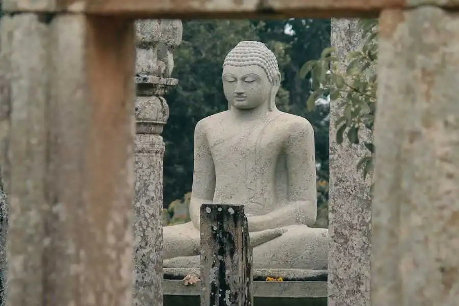 lord of buddha statue at anuradhapura sri lanka experiential journey