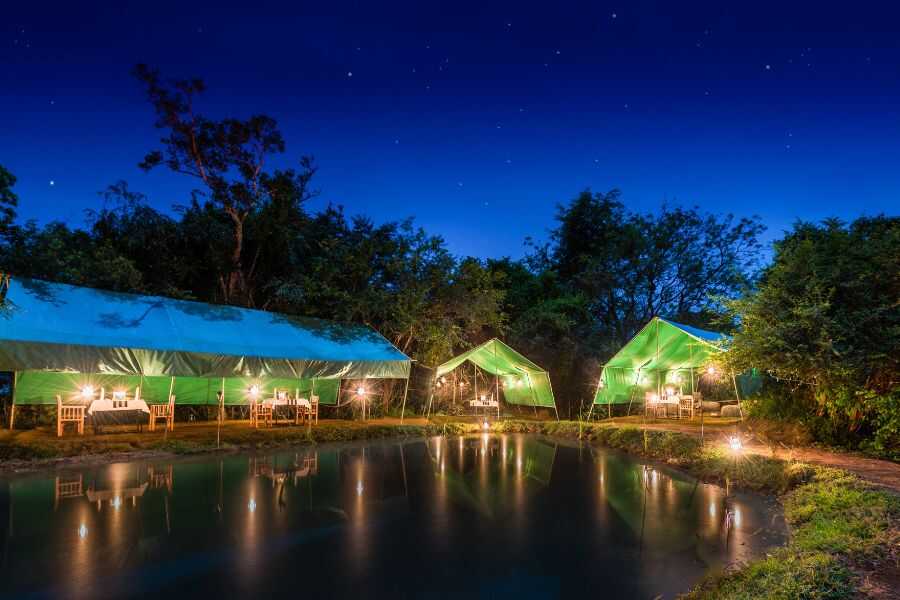 a beautiful scenary at mahoora yala campsites in sri lanka experiential journey