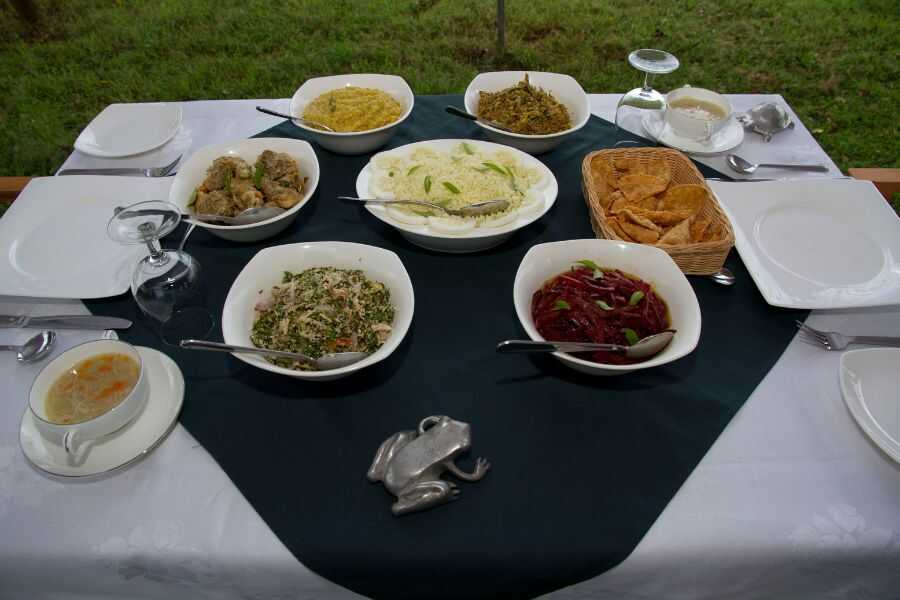 a meal at mahoora udawalwe in sri lanka experiential journey