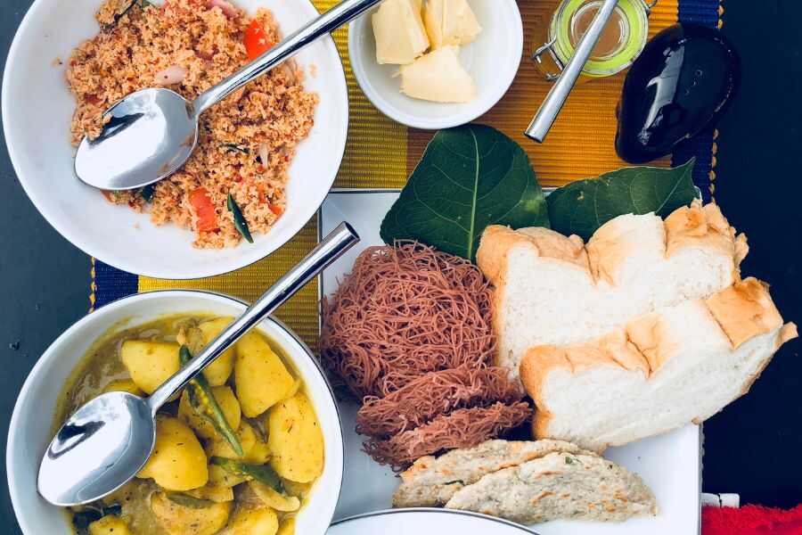 breakfast at ahaspokuna in sri lanka experiential journey