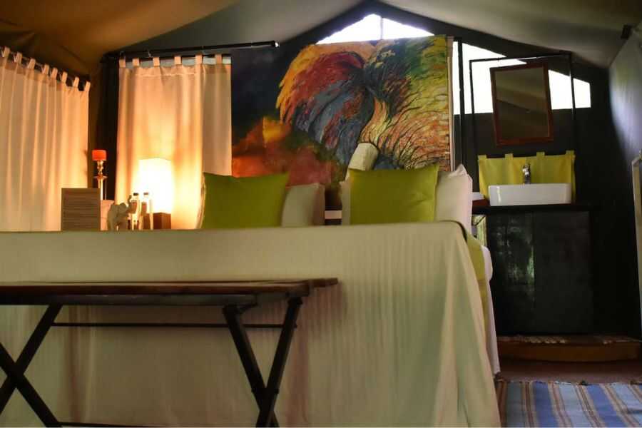 indoor look at udawalawe mahoora camps in sri lanka experientil journey