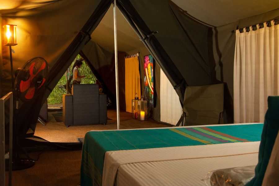 mahoora tent at udawalwe in sri lanka experiential journey