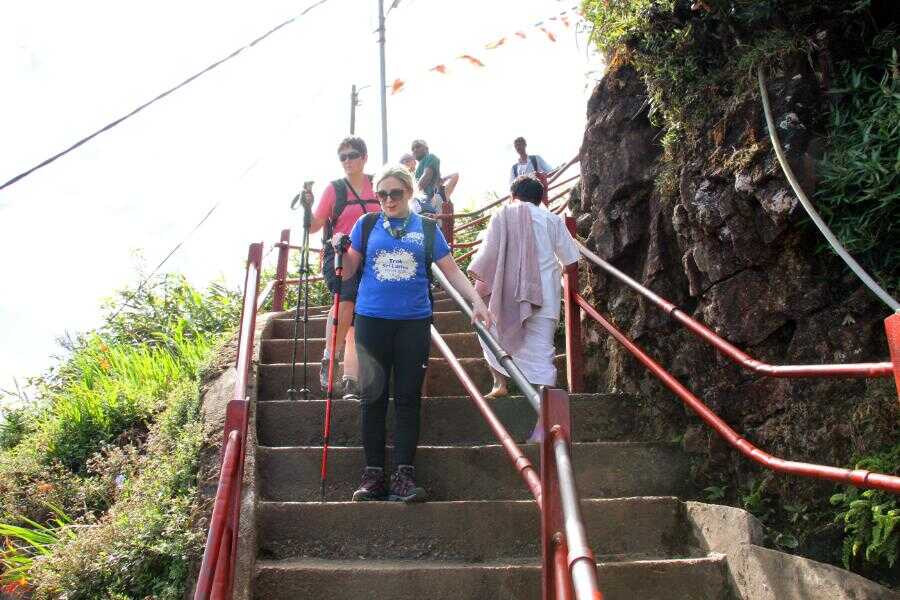 trekking experience at adams peak sri lanka experiential journey