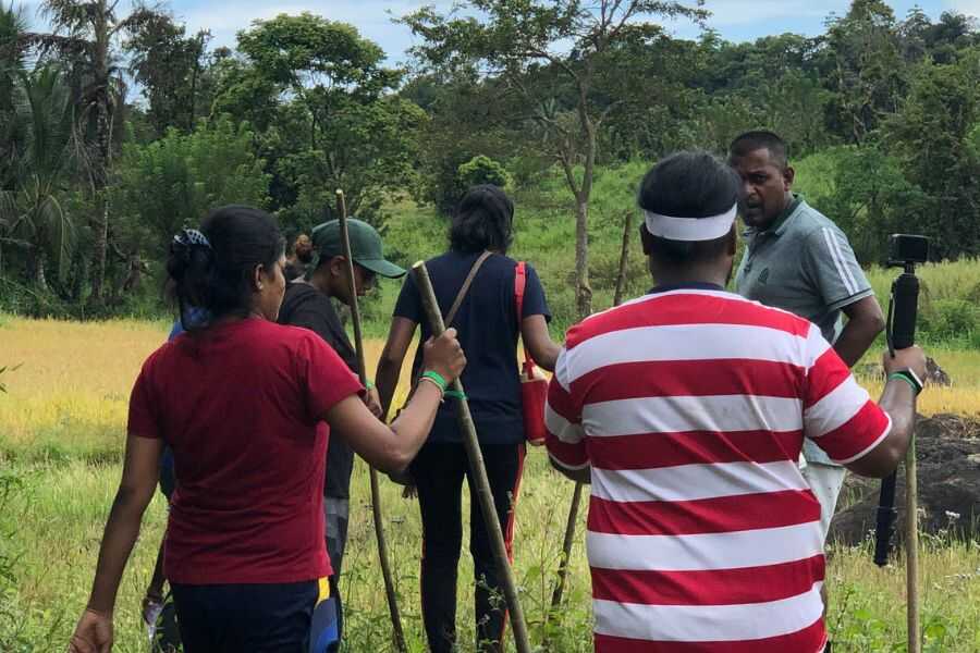 a group of people at belihuloya sri lanka experiential journey
