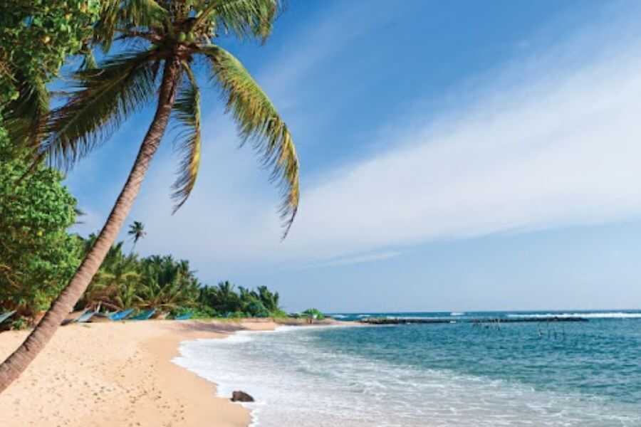 beach view at unawtauna sri lanka experiential journey