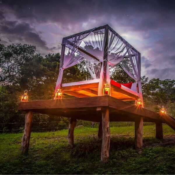 bed at ahaspokuna in sri lanka experiential journey