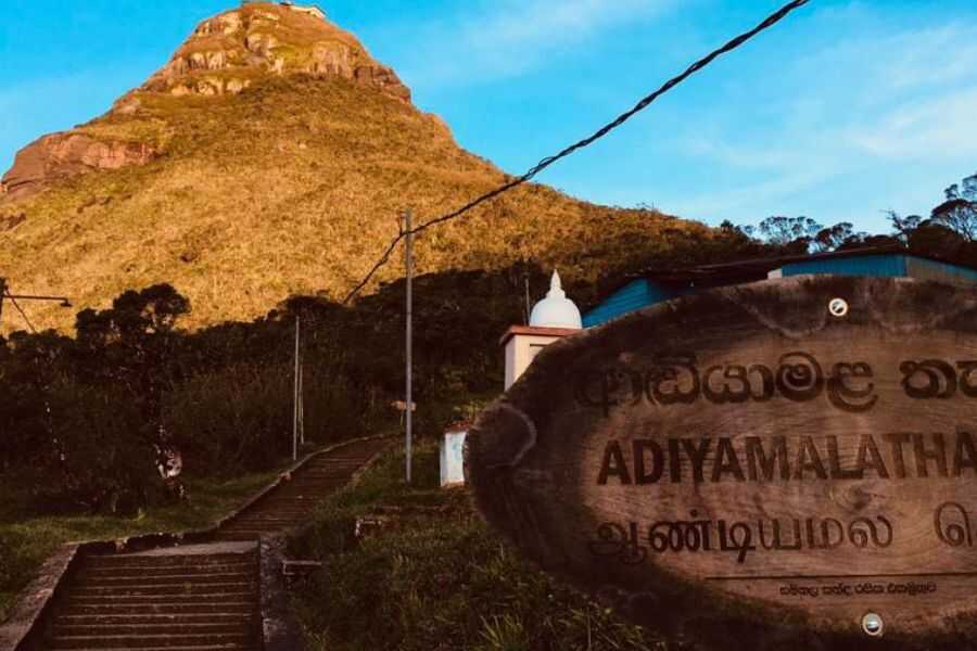 the bottom at adams peak sri lanka experiential journey